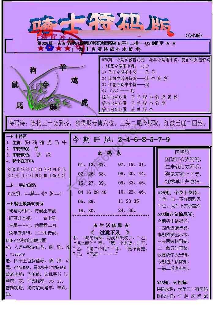 另类骑士特码版