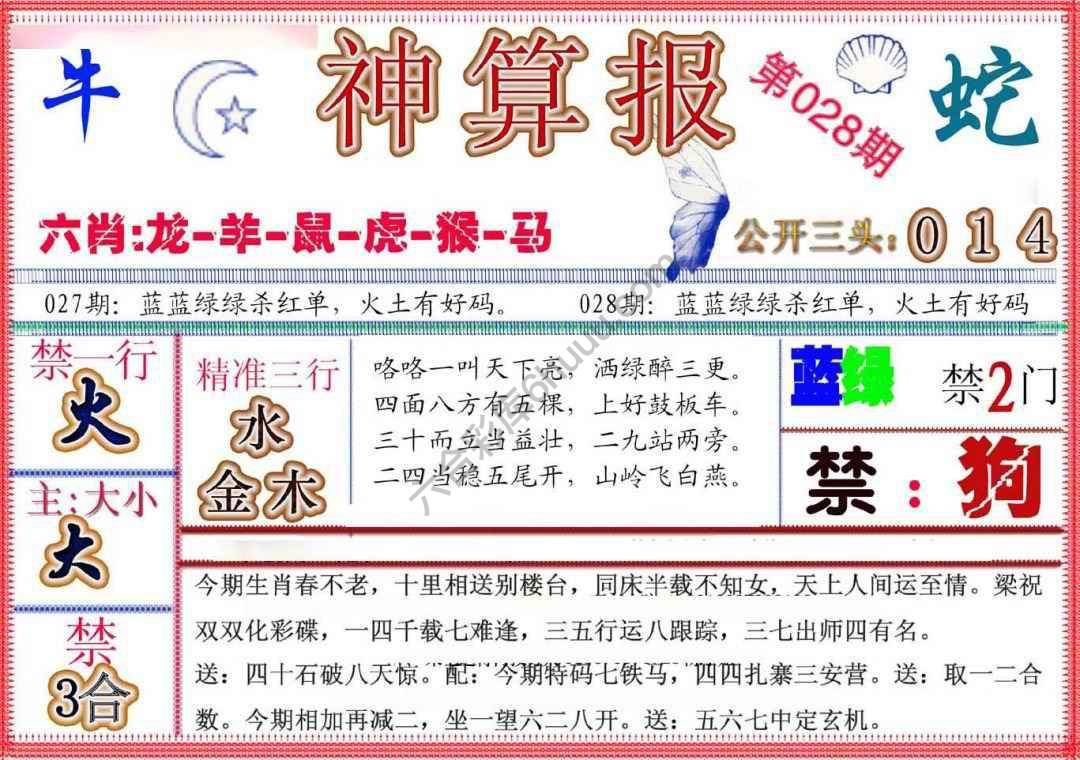 神算报新版