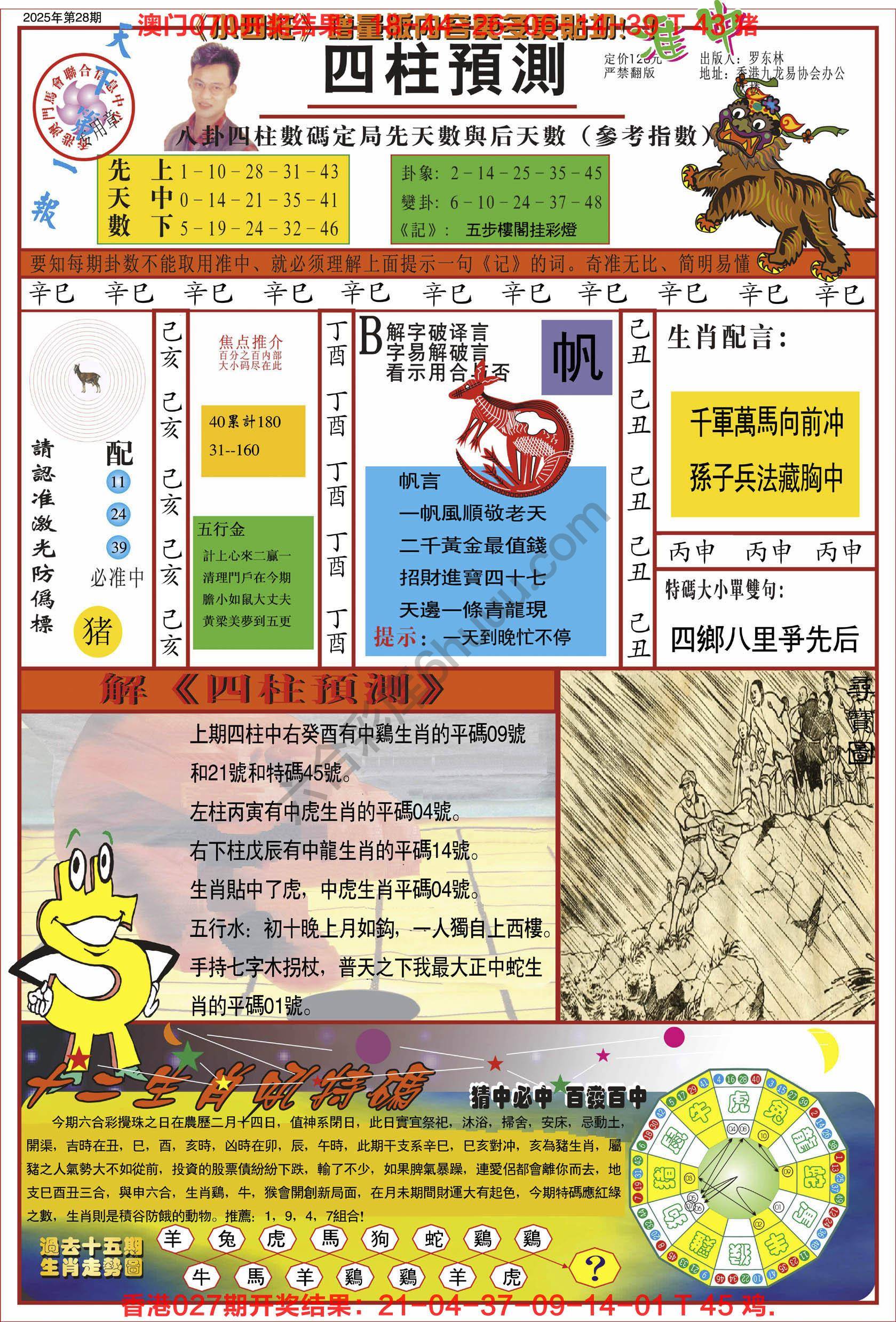 四柱预测