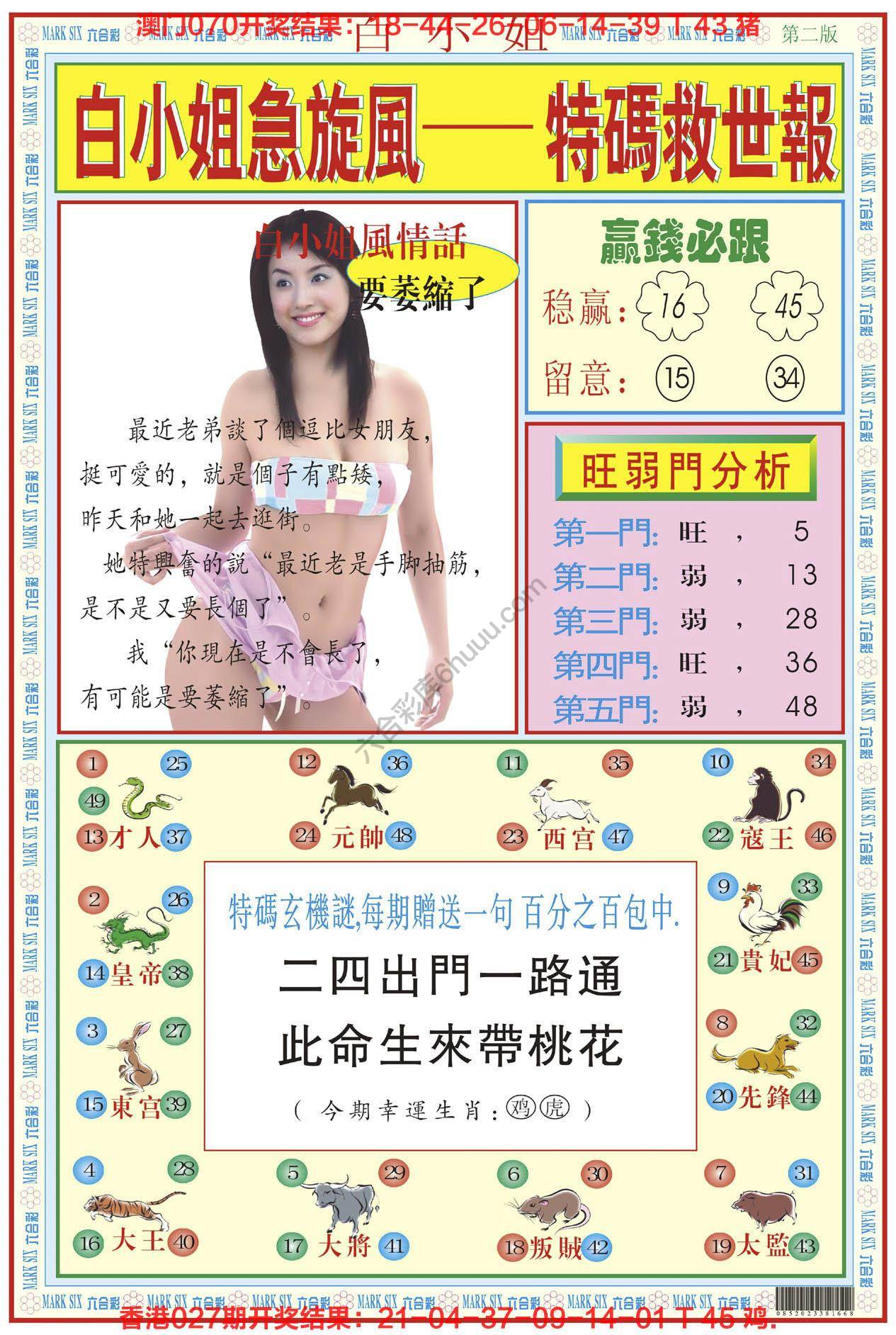 白小姐急旋风