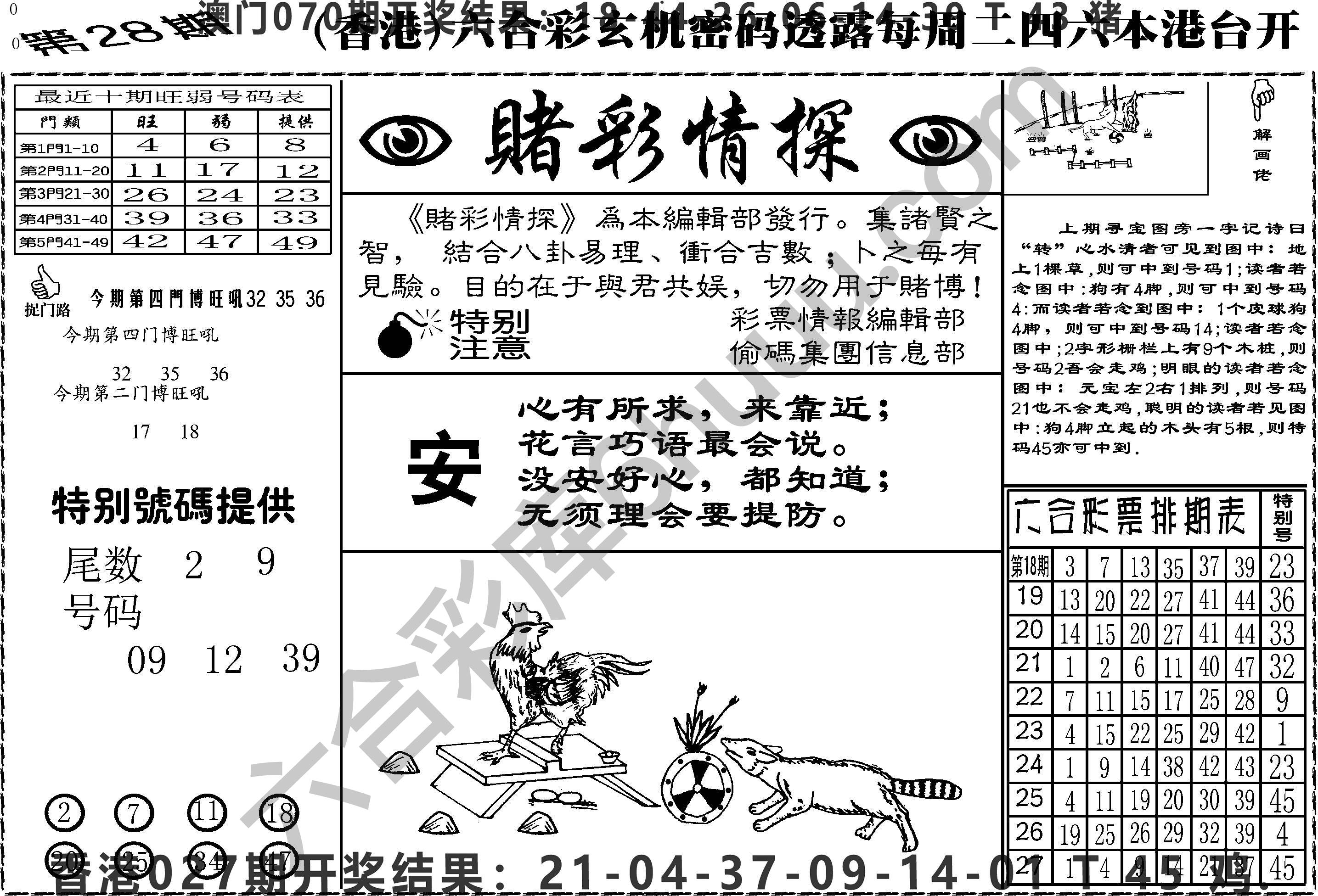 赌彩情探