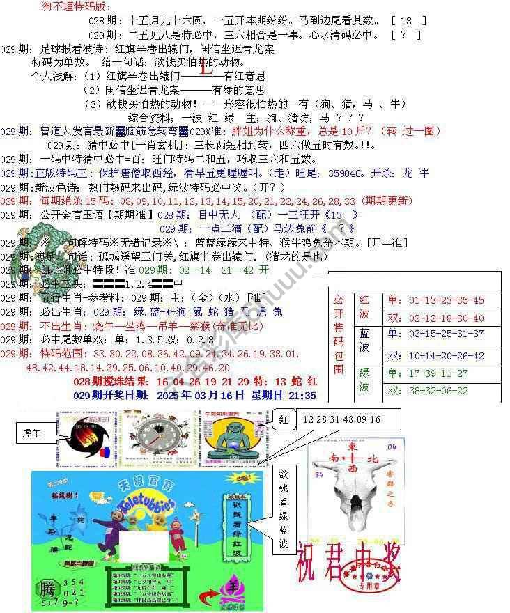 青龙五鬼报