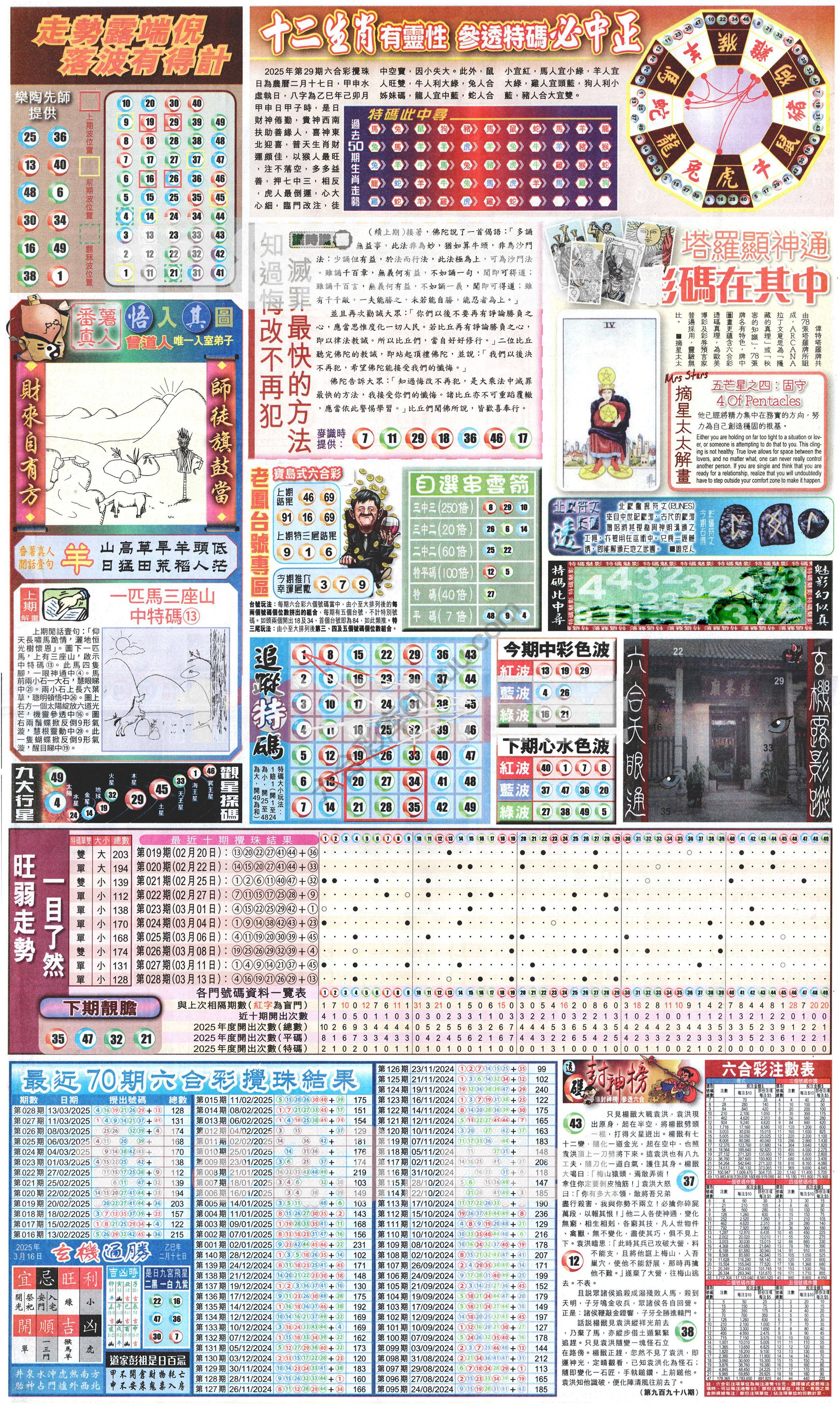 新报六合彩玄机