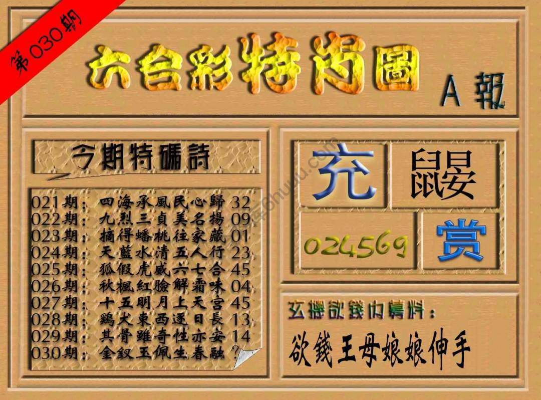 六合彩特肖图