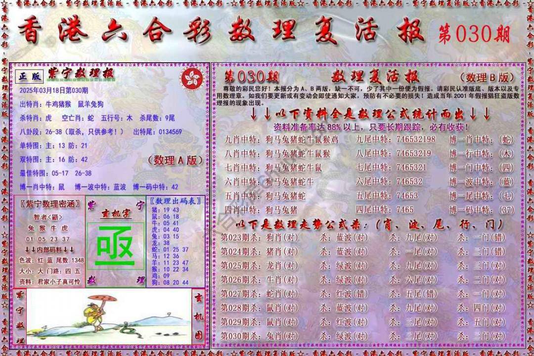 数理复活报