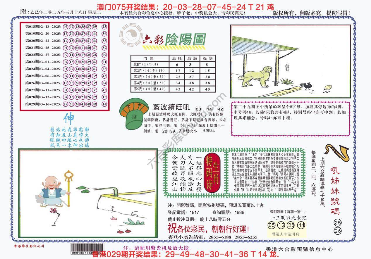 六彩阴阳图