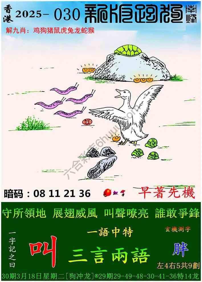 跑狗图（新版）