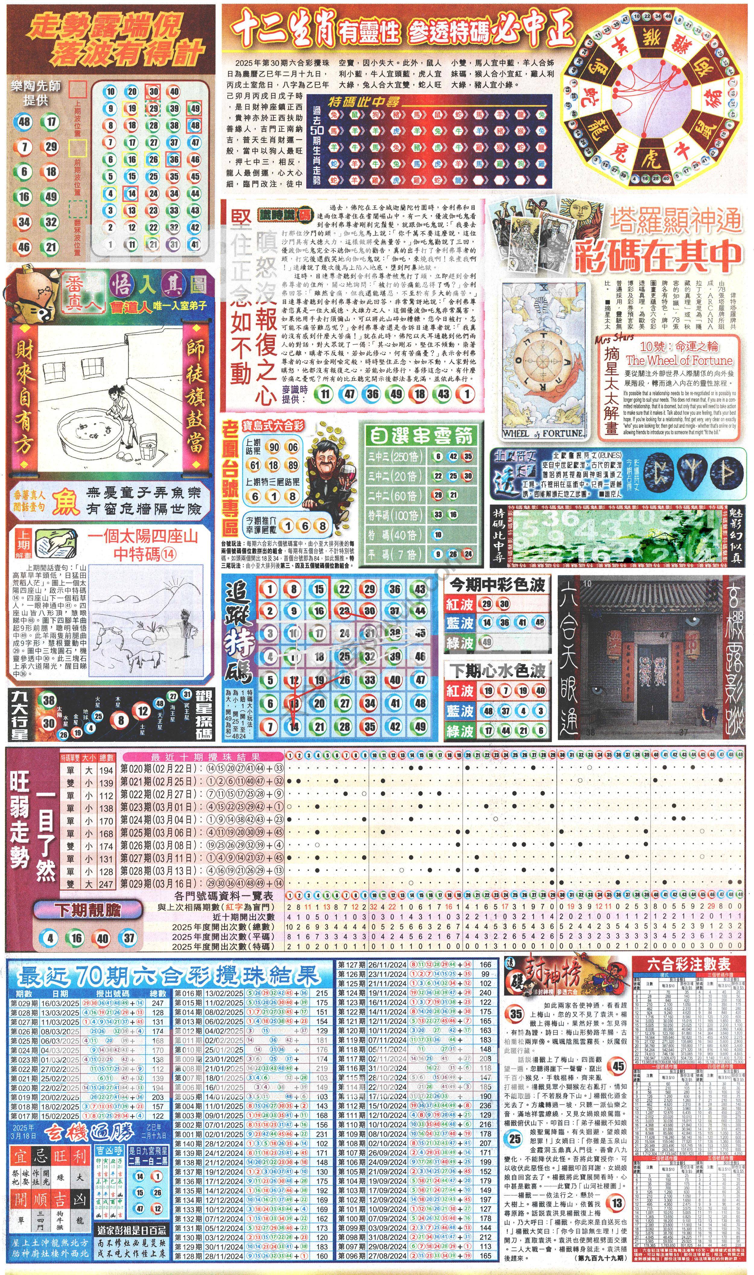 新报六合彩玄机