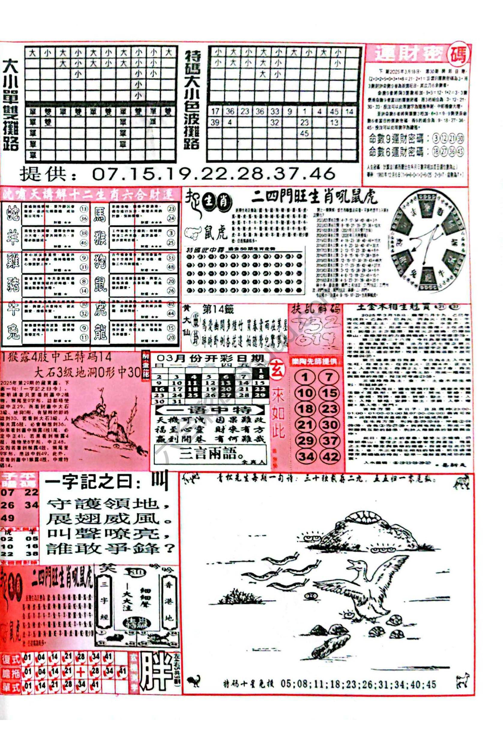 六合彩玄机
