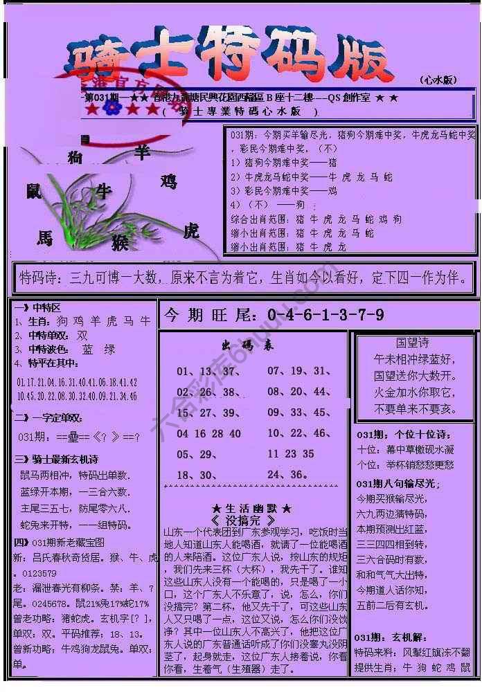 另类骑士特码版