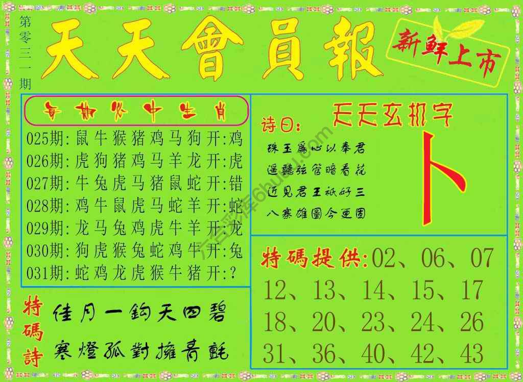 天天会员报