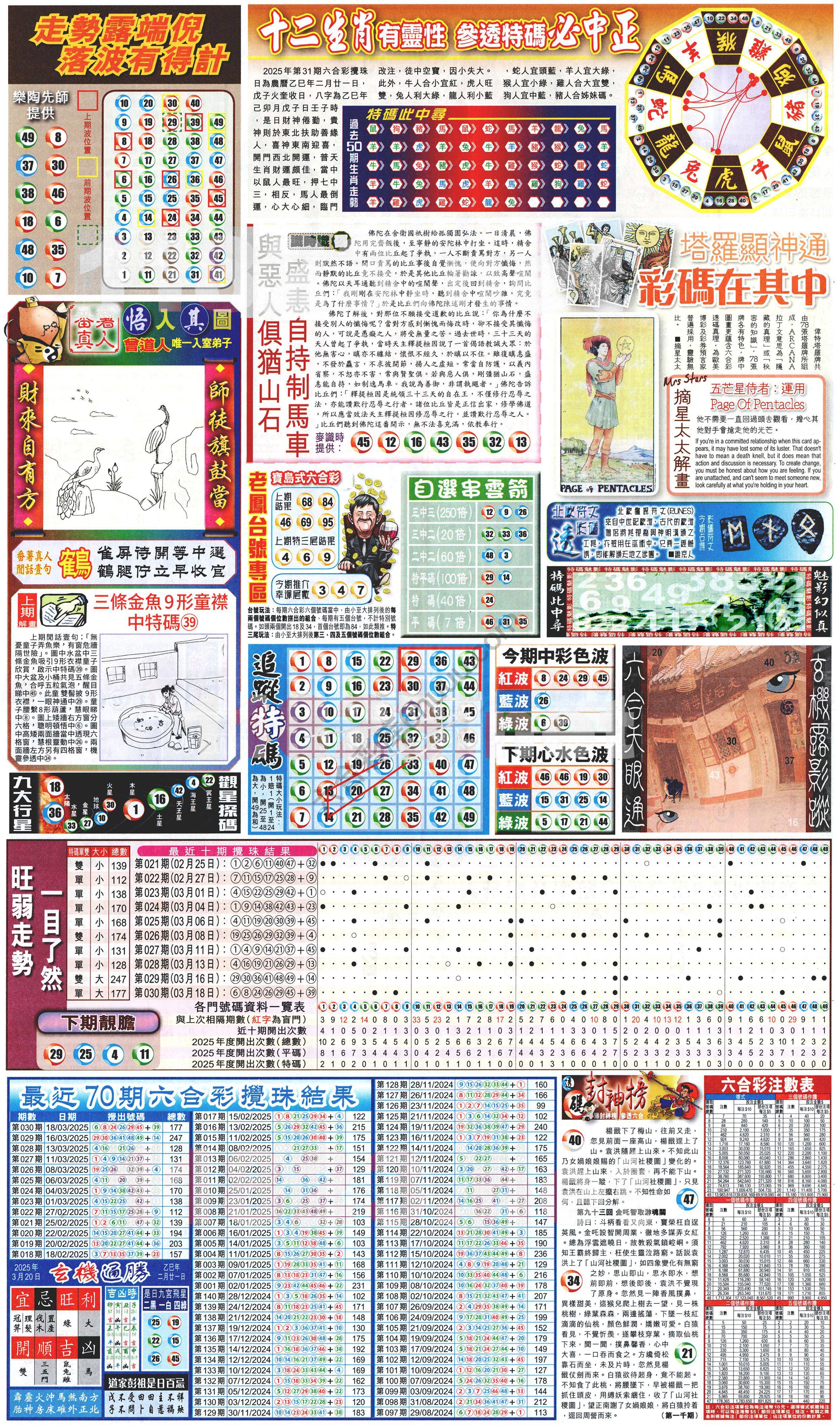 新报六合彩玄机