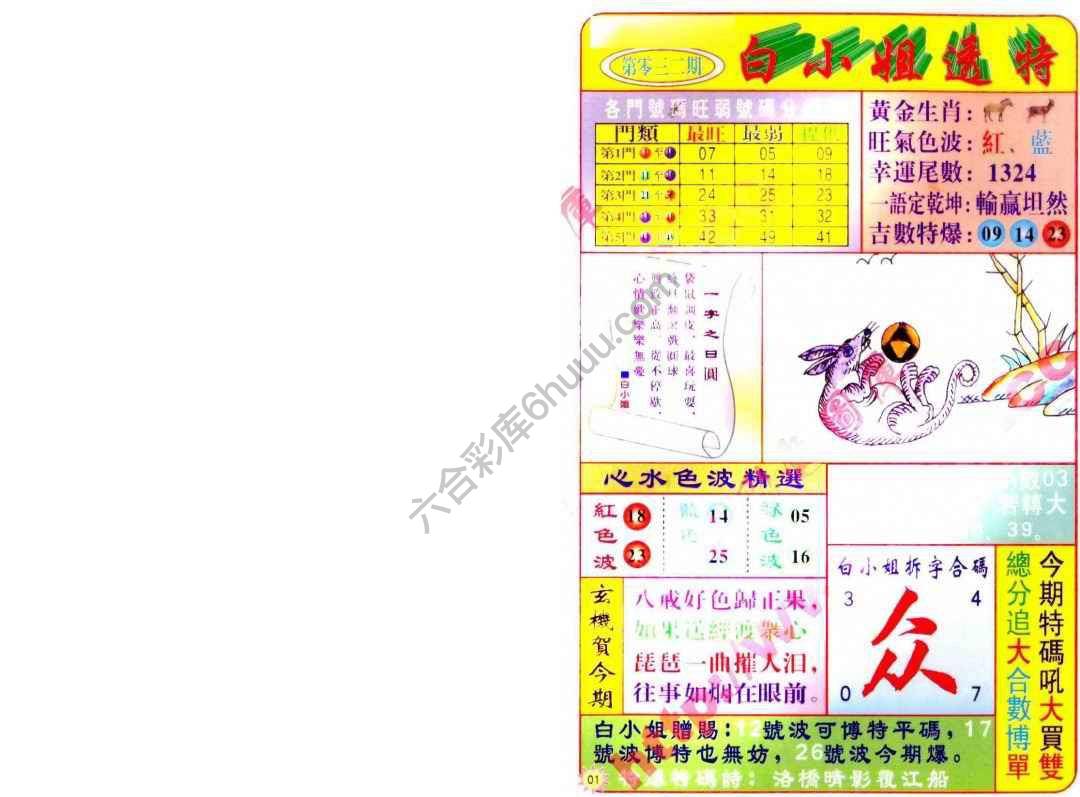 白小姐透特