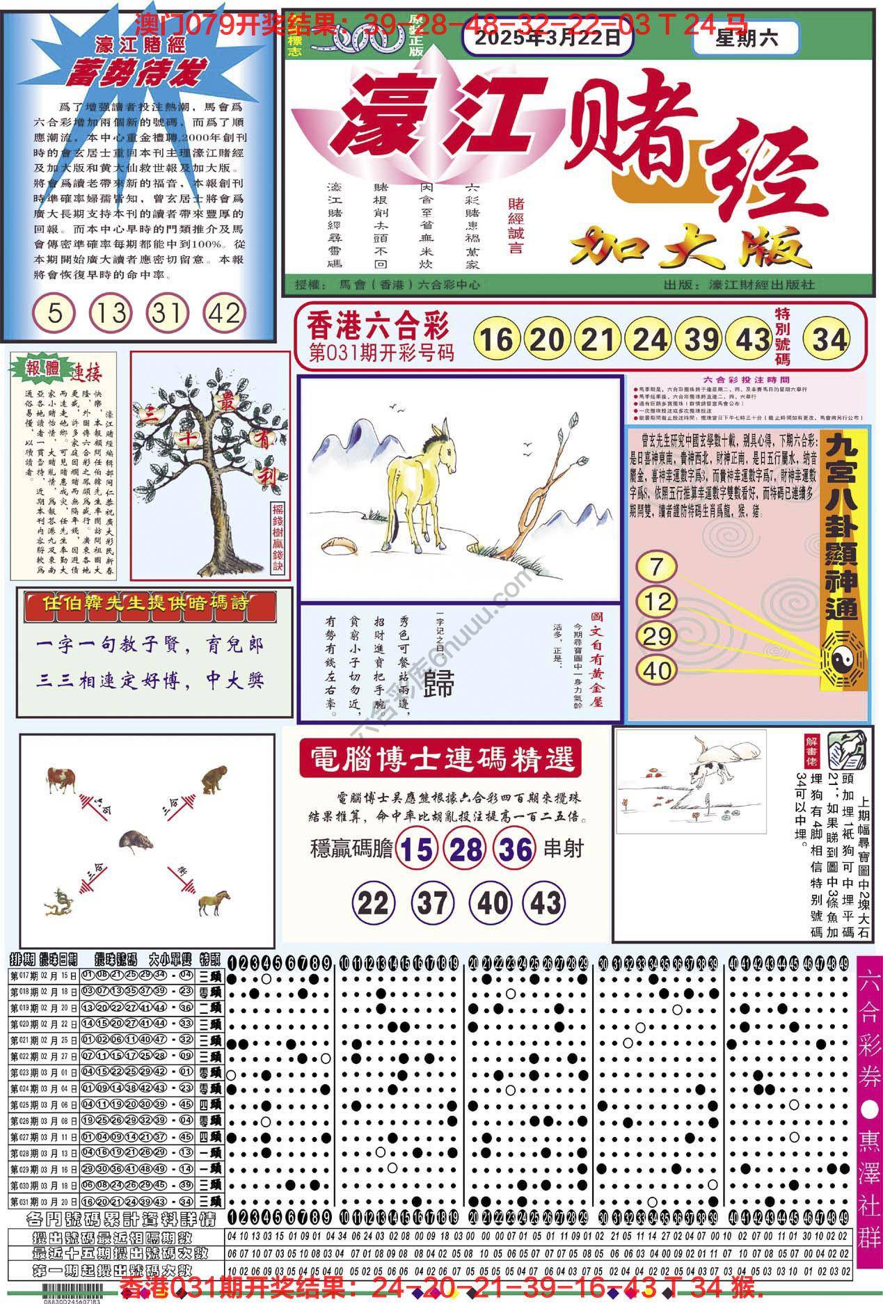 濠江赌经（加大版）