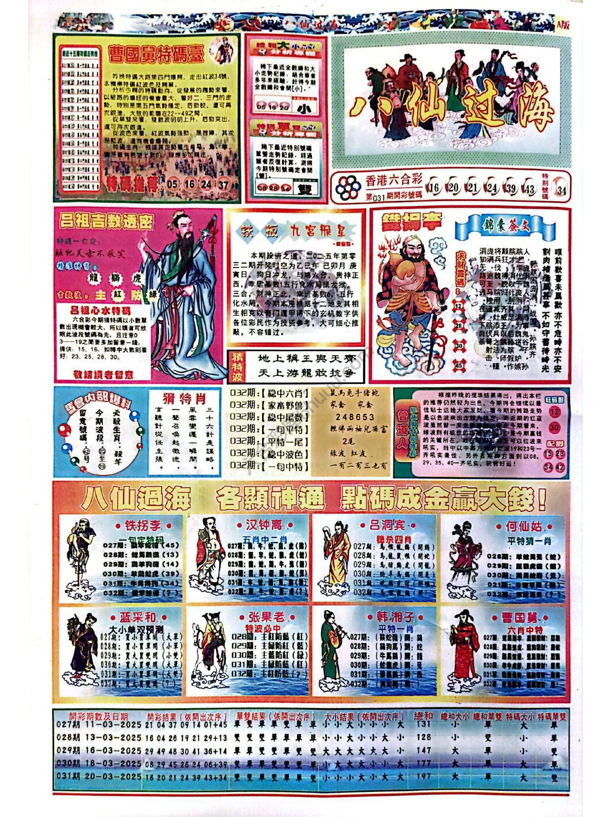 八仙过海各显神通