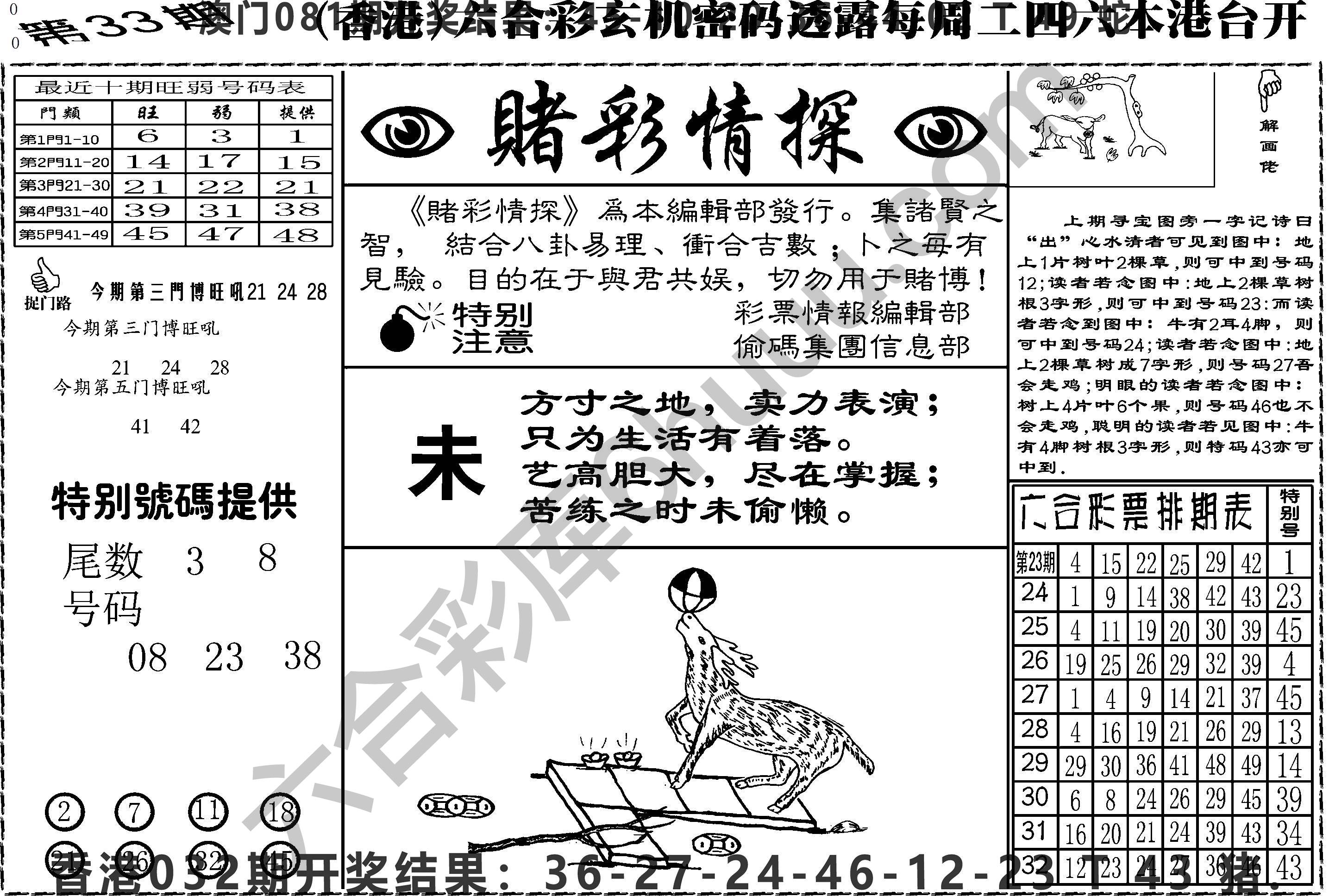 赌彩情探