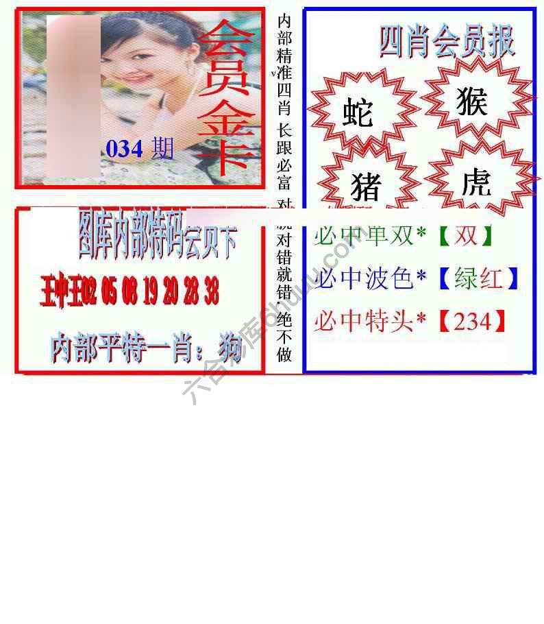 马经四肖会员报