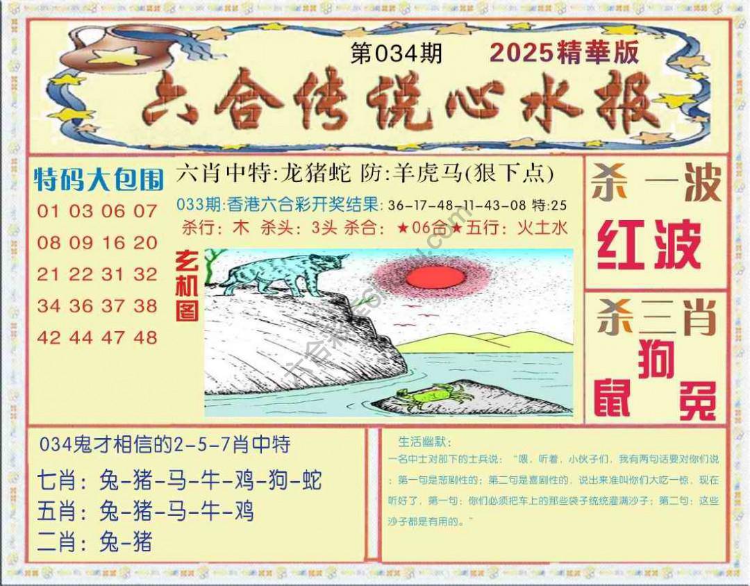 六合传说心水报