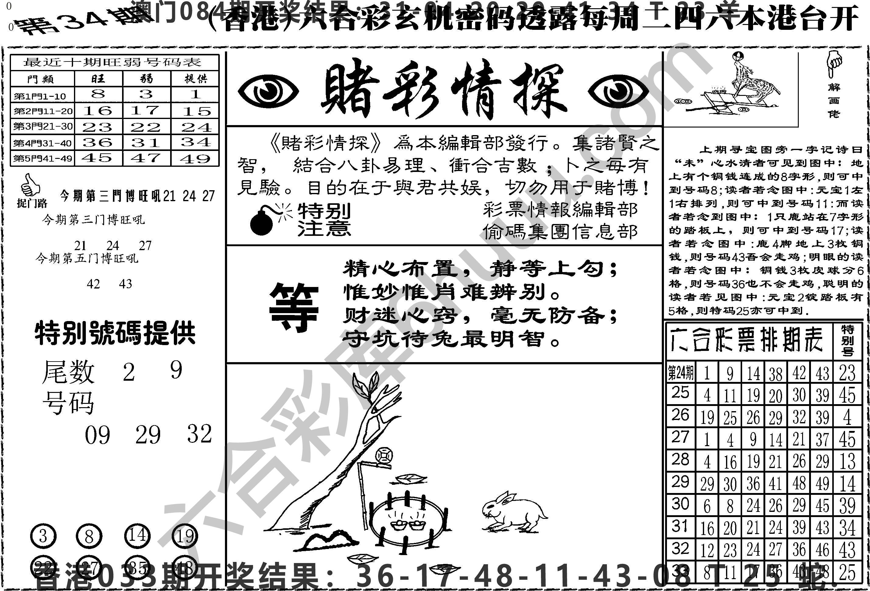 赌彩情探