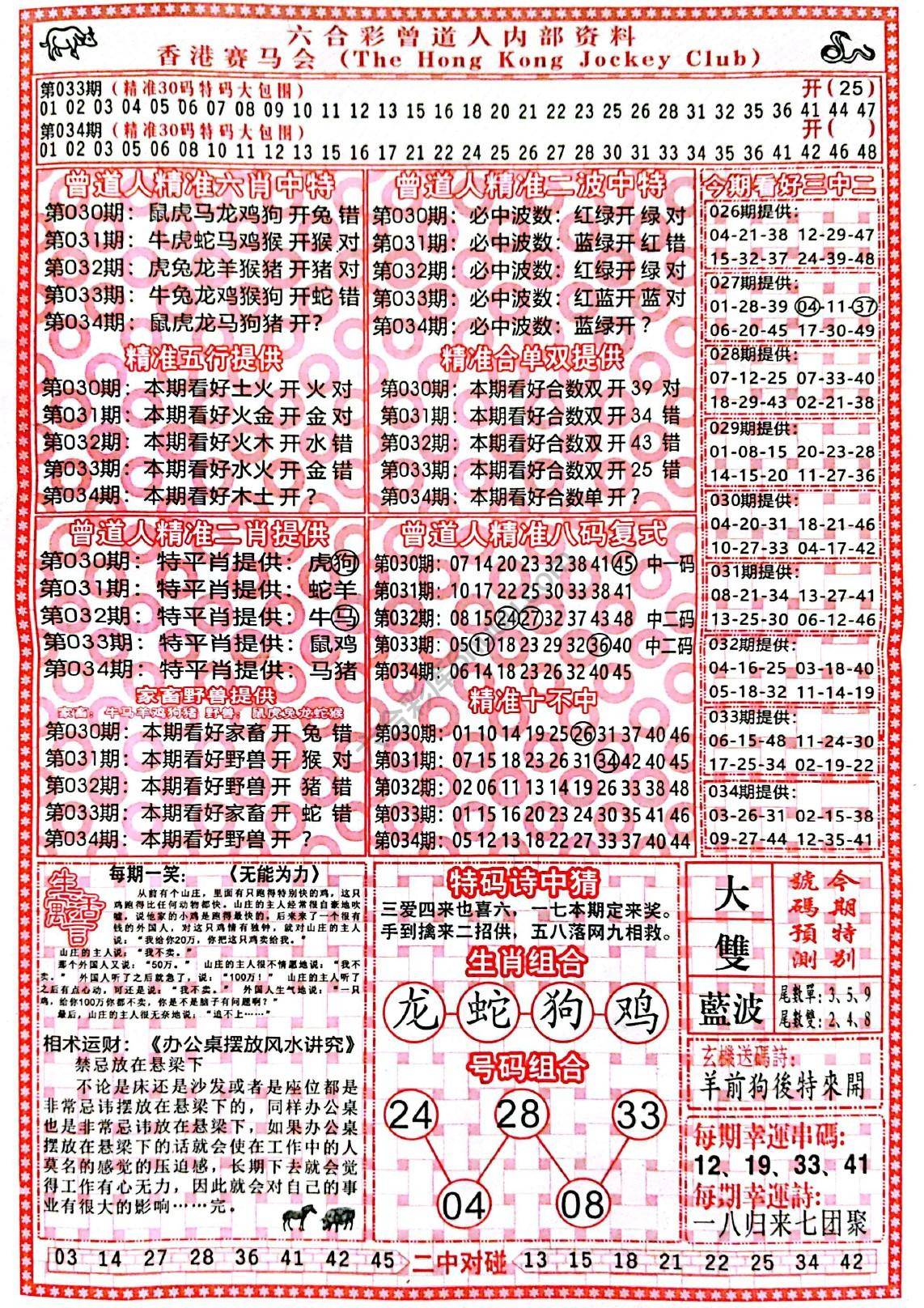 曾道人内部资料