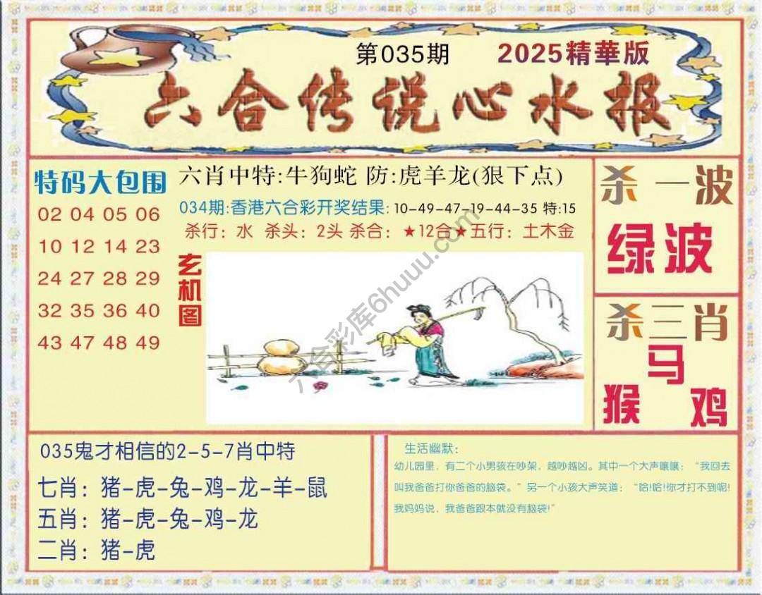 六合传说心水报