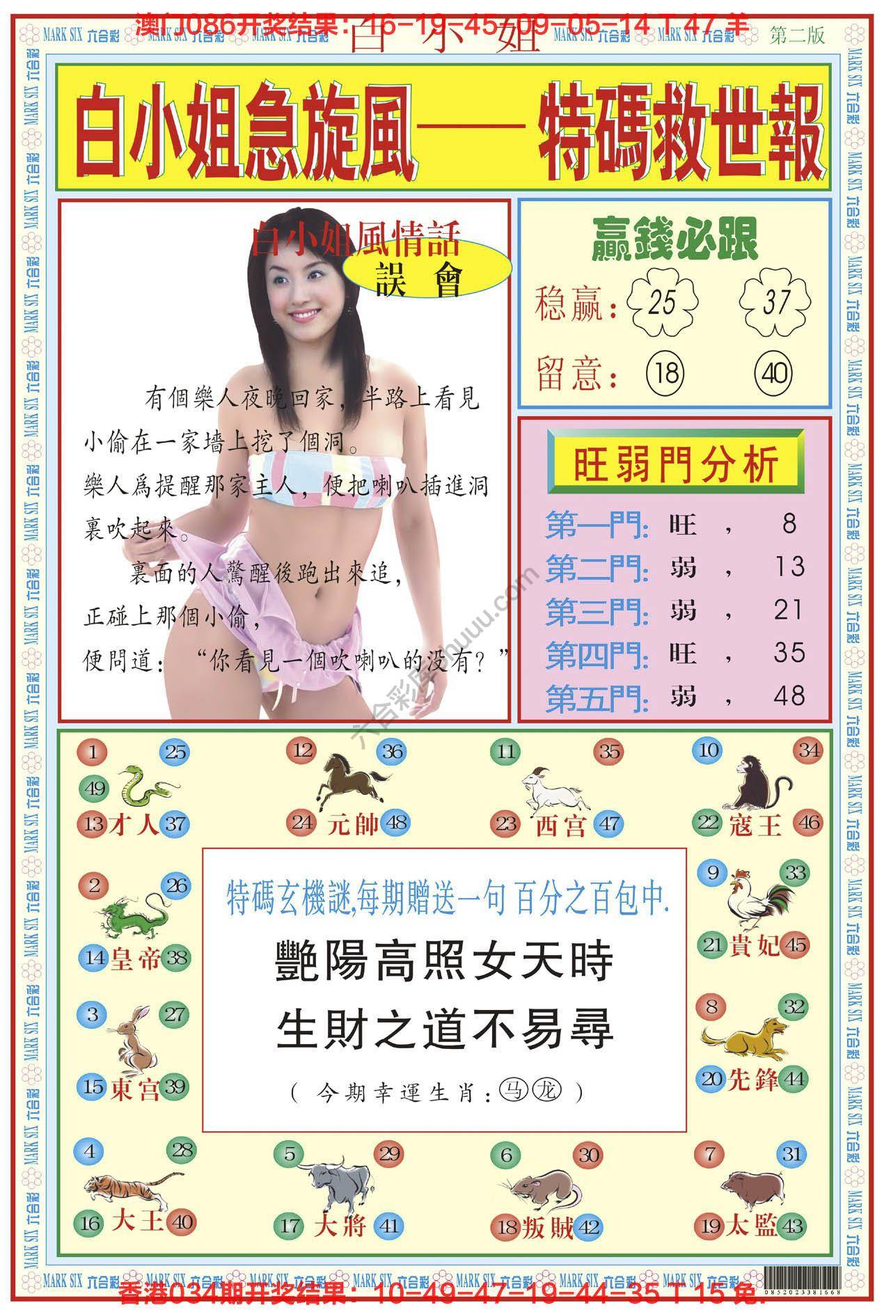 白小姐急旋风