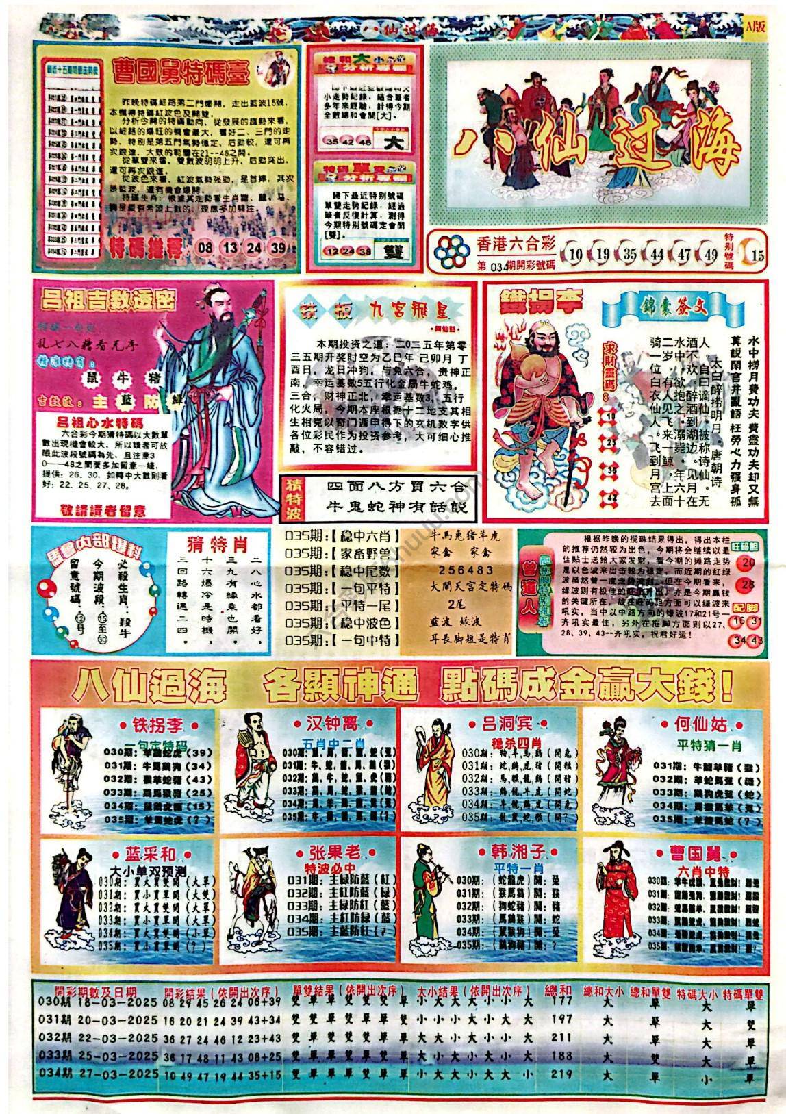 八仙过海各显神通
