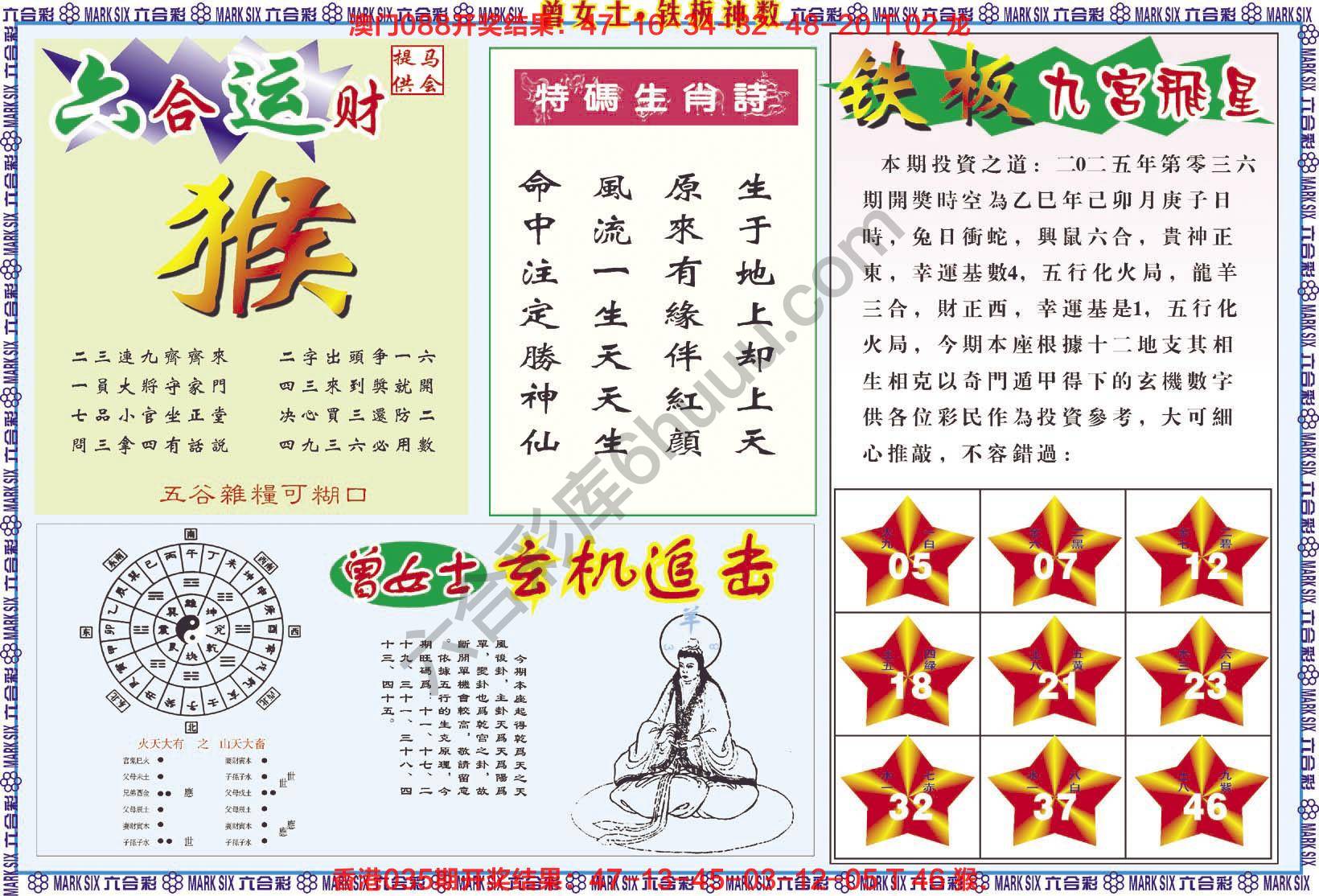 曾女士铁板神数
