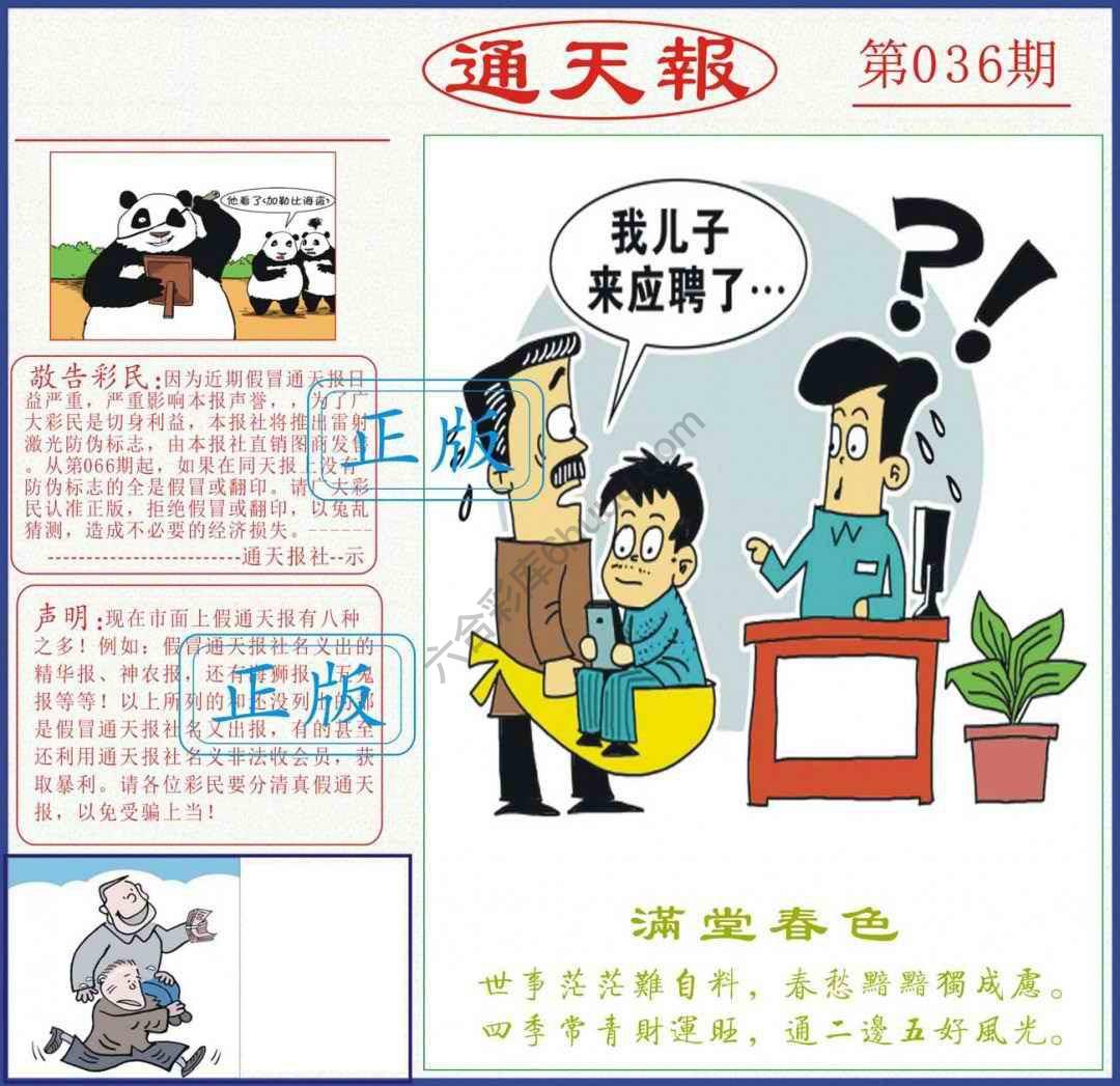 正版通天报
