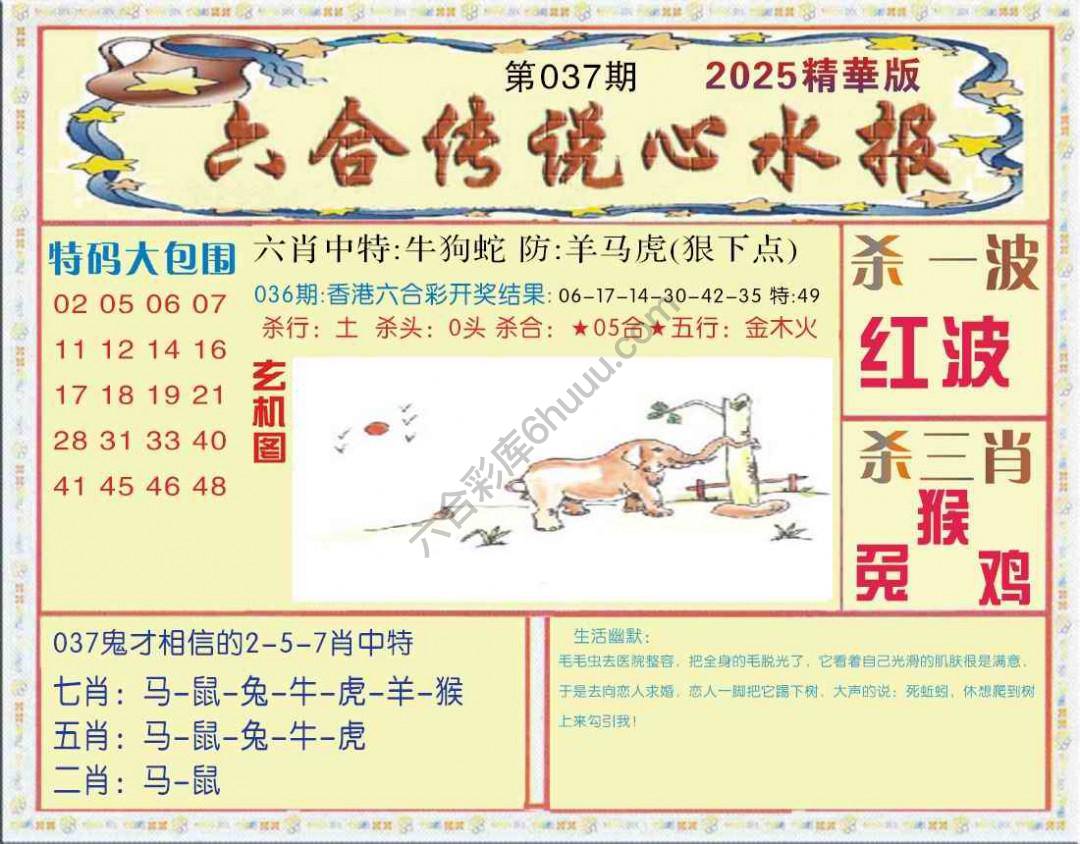 六合传说心水报