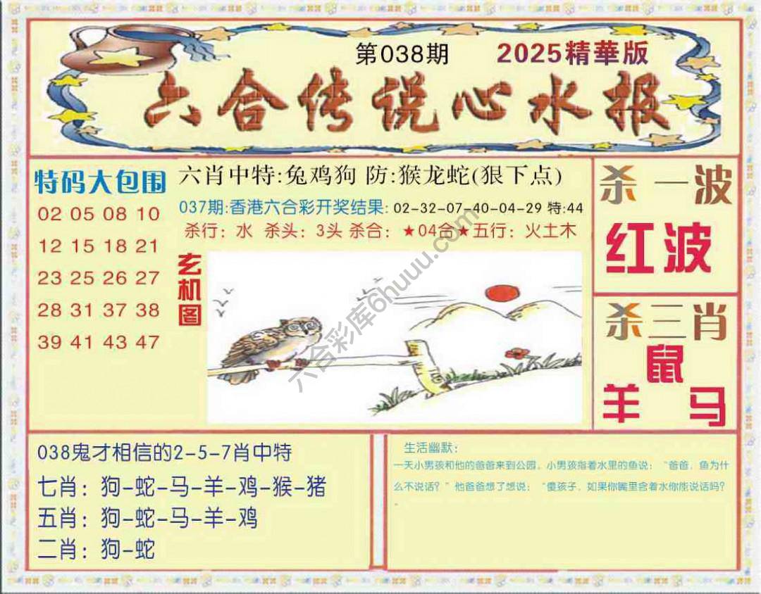 六合传说心水报