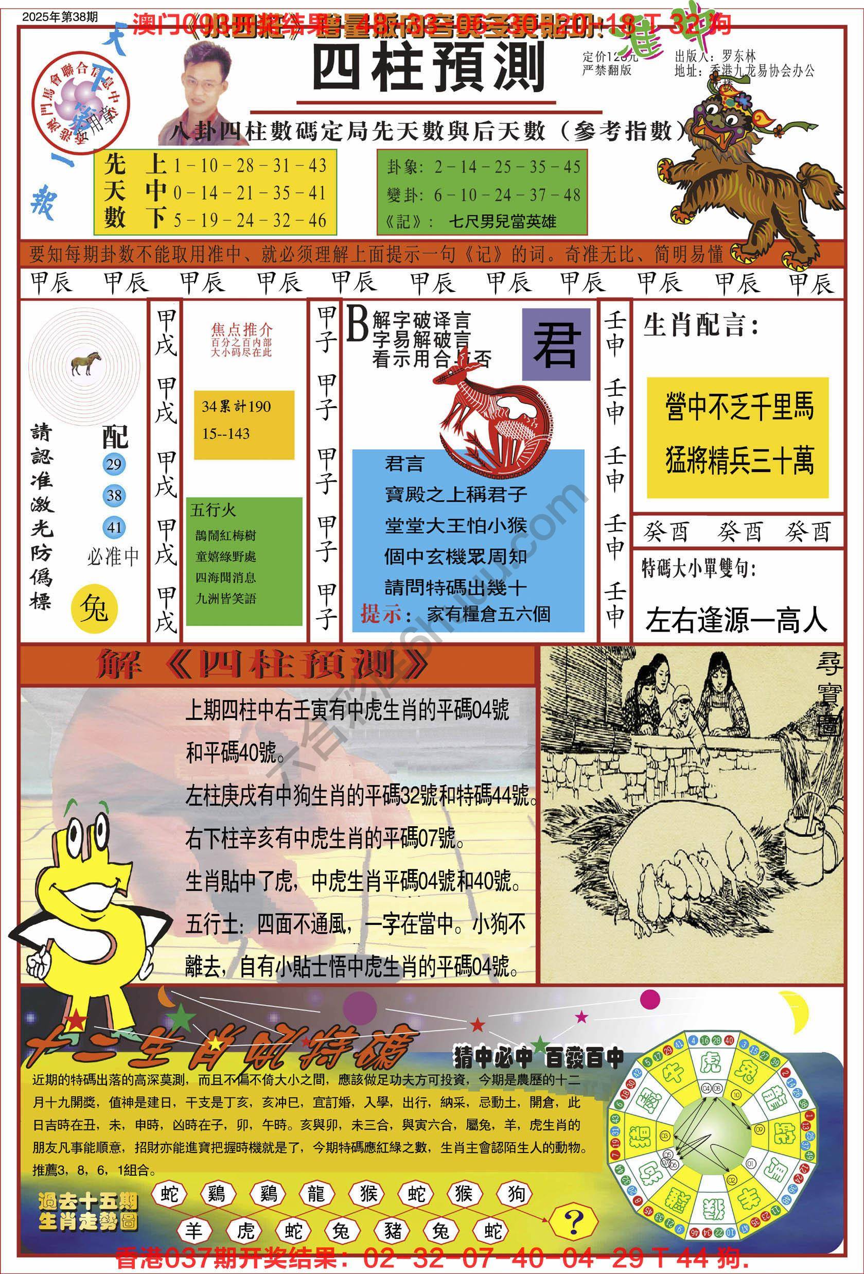 四柱预测