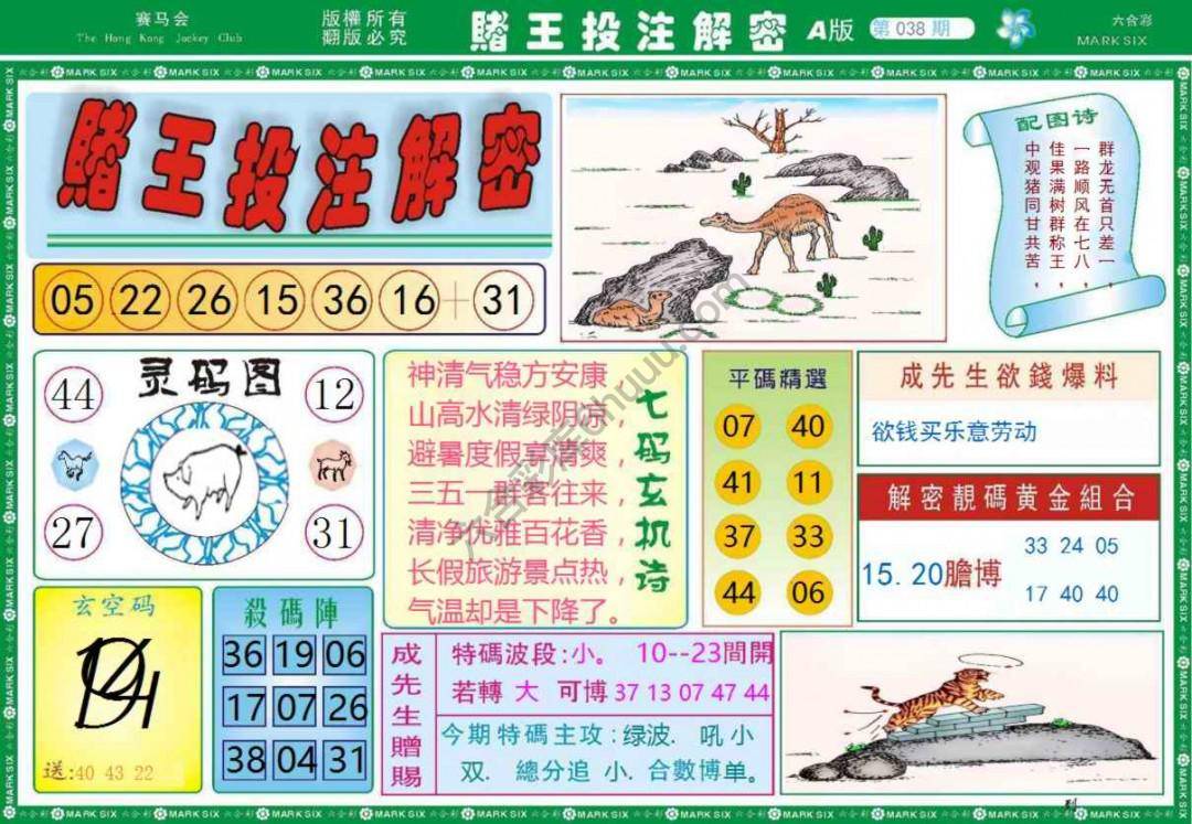 赌王投注解密