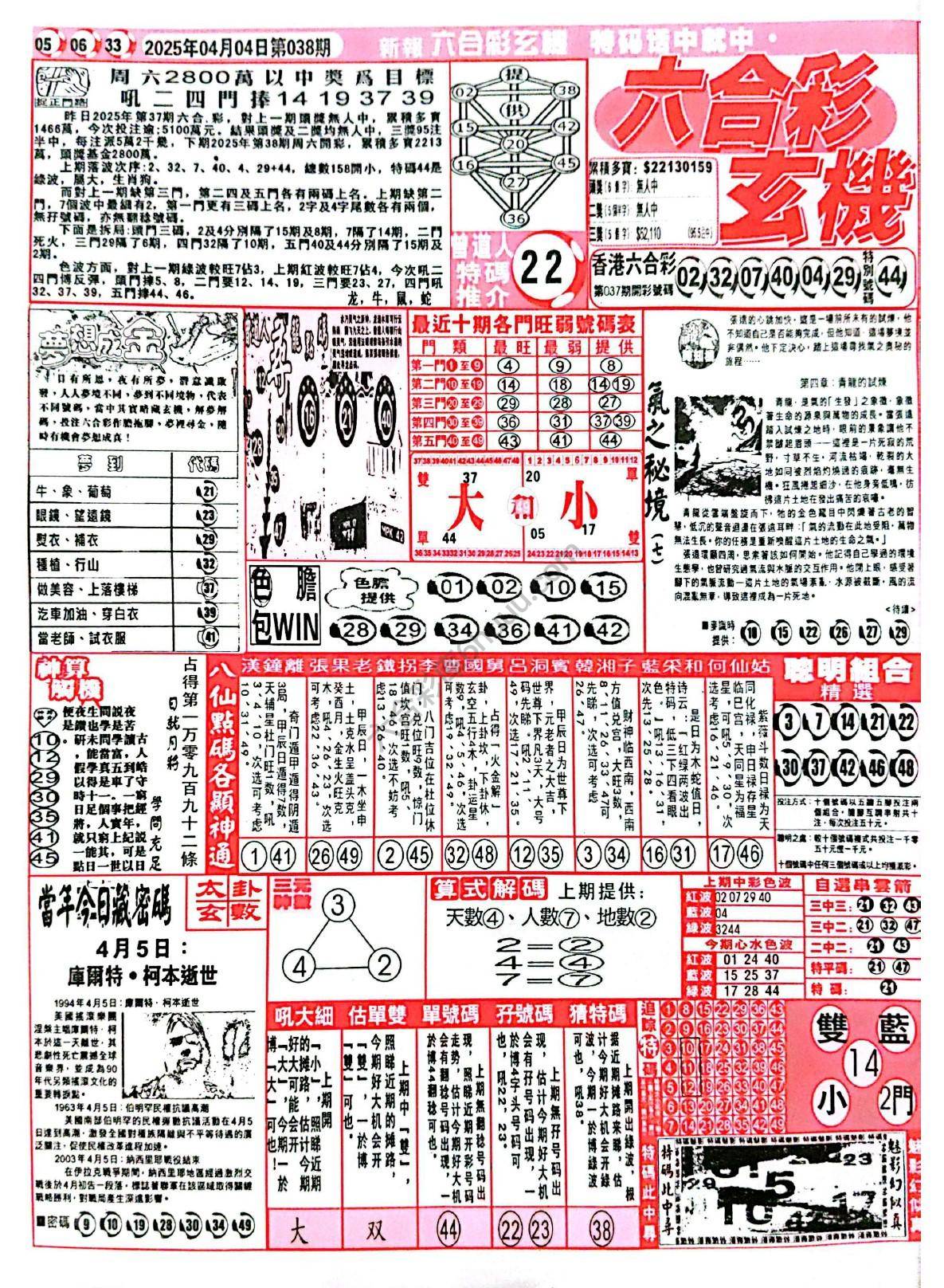 六合彩玄机