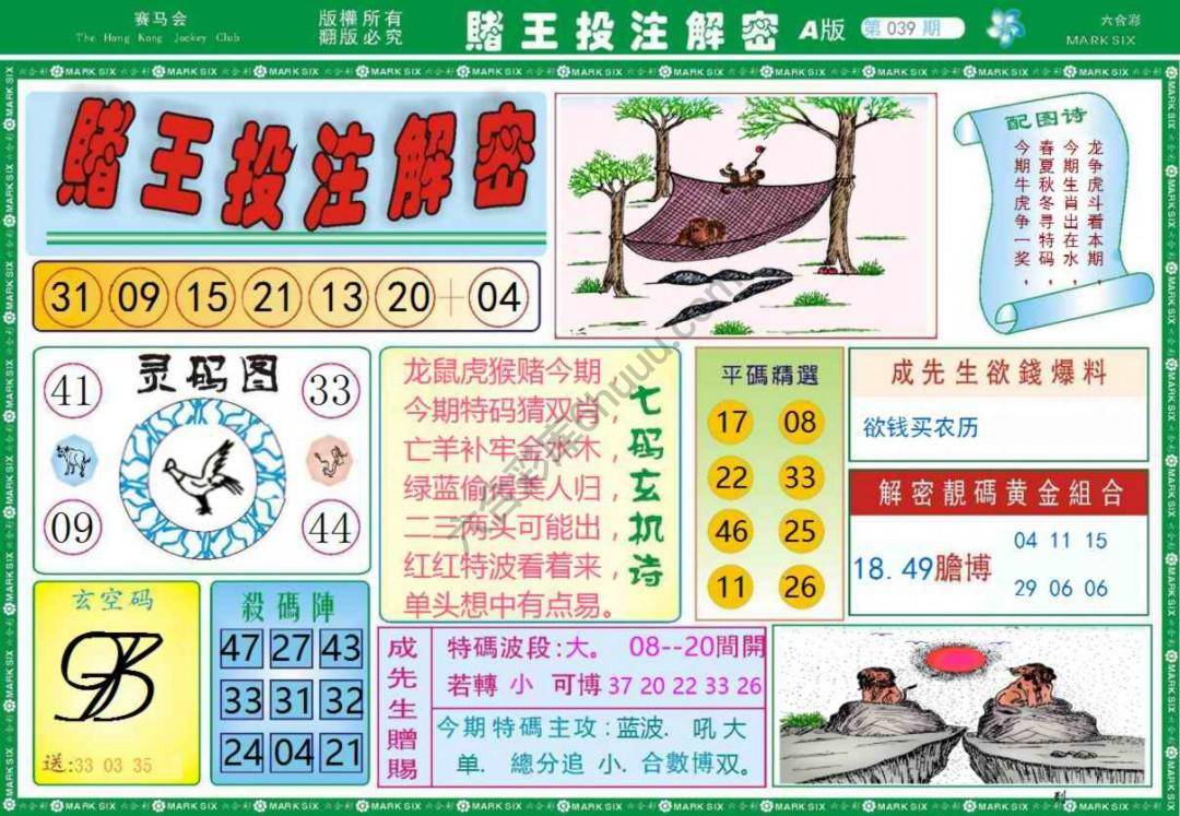 赌王投注解密