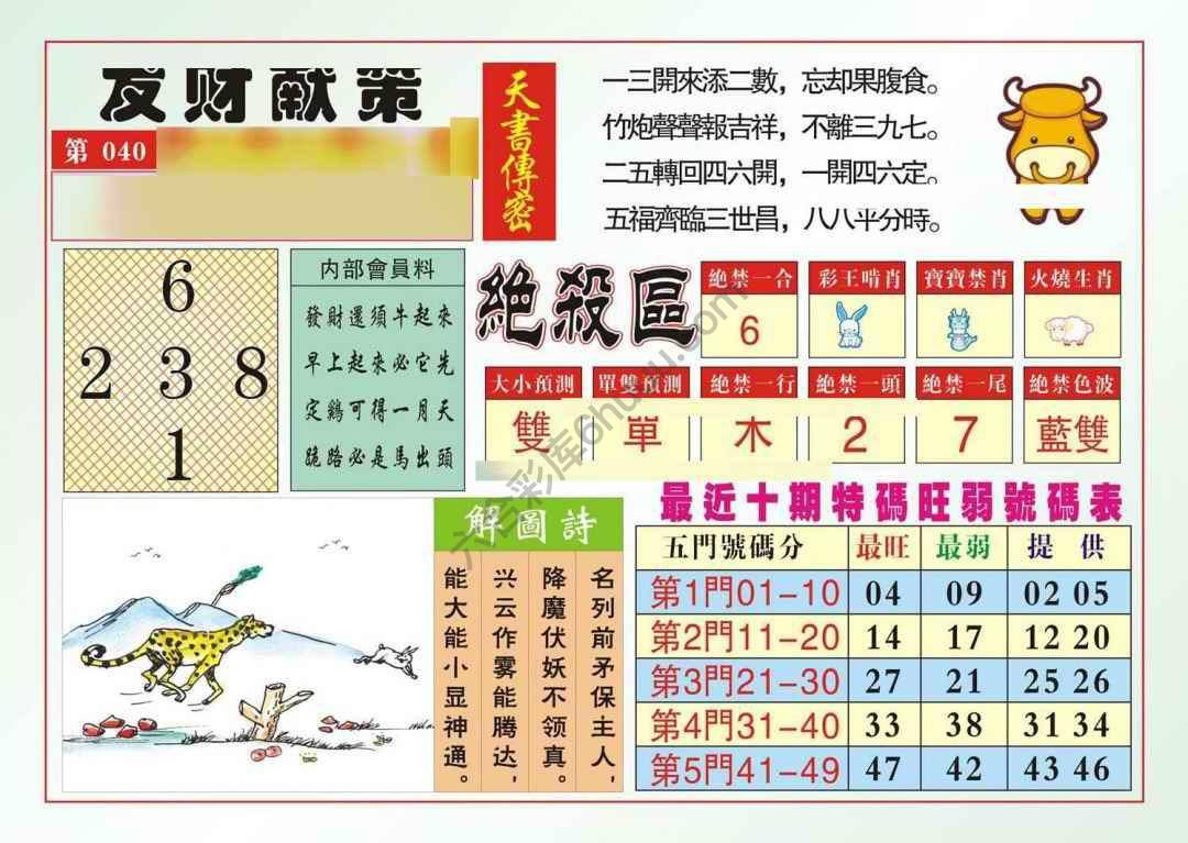 发财献策