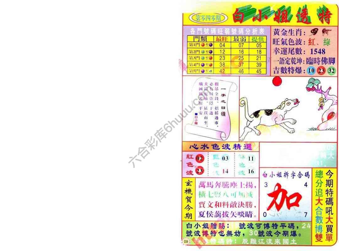 白小姐透特