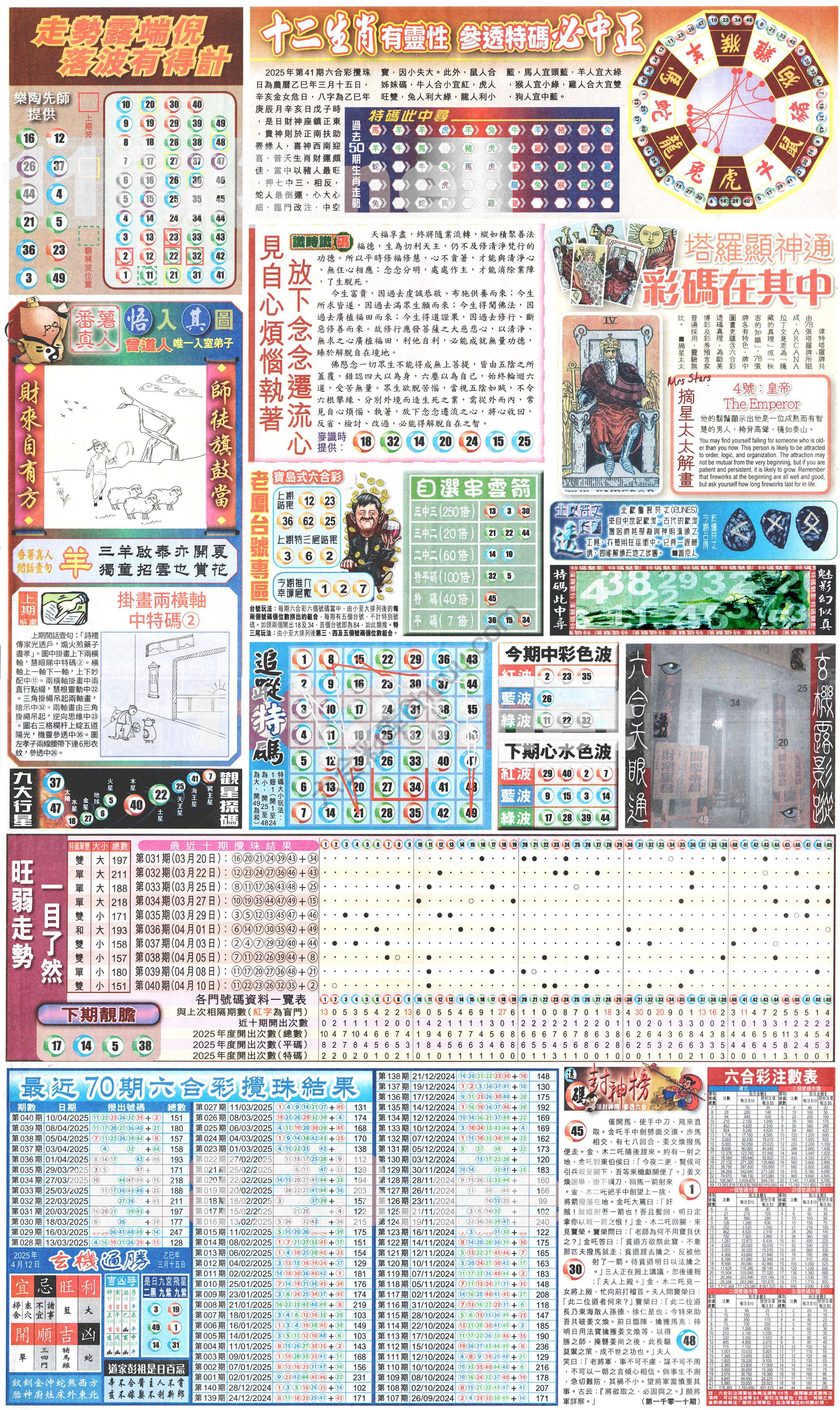 新报六合彩玄机