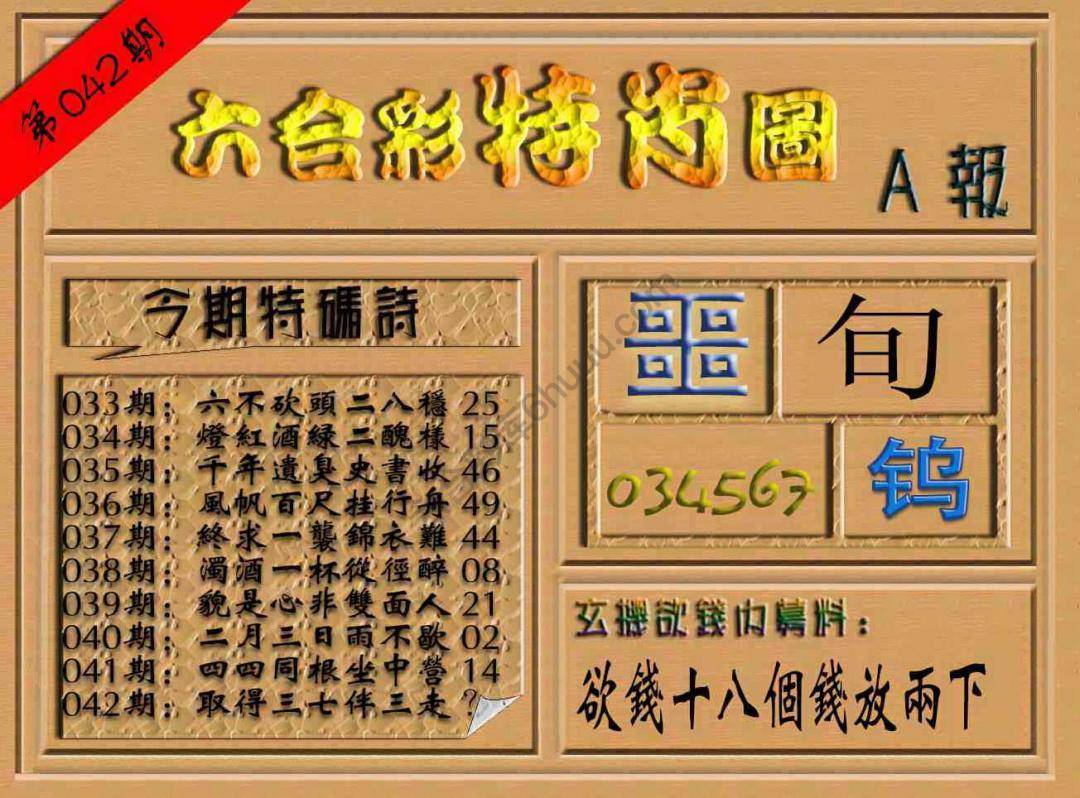六合彩特肖图