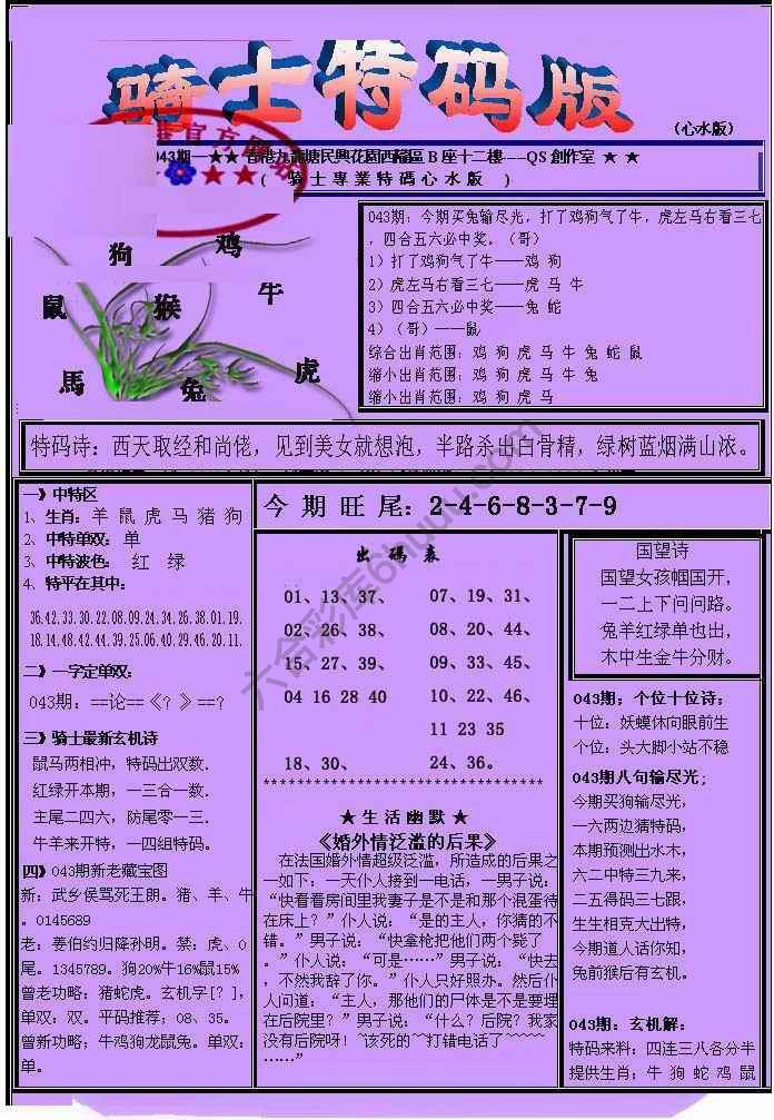 另类骑士特码版