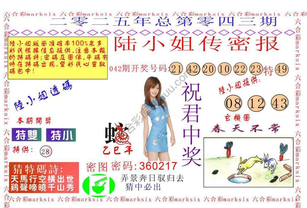 陆小姐传密
