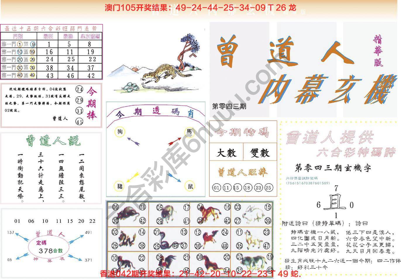曾道人内幕玄机(精华版)