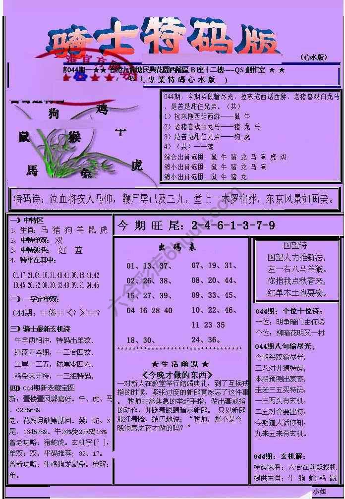 另类骑士特码版