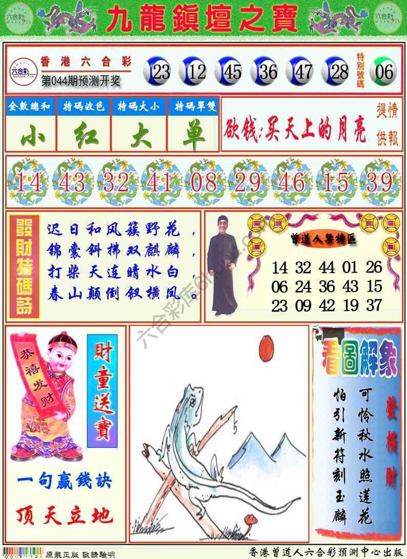 九龙挂牌解特码