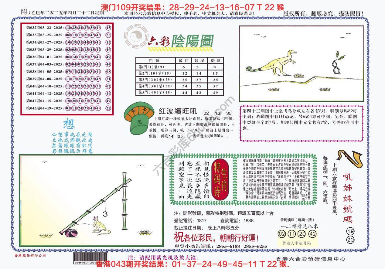 六彩阴阳图