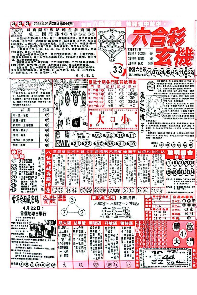 六合彩玄机