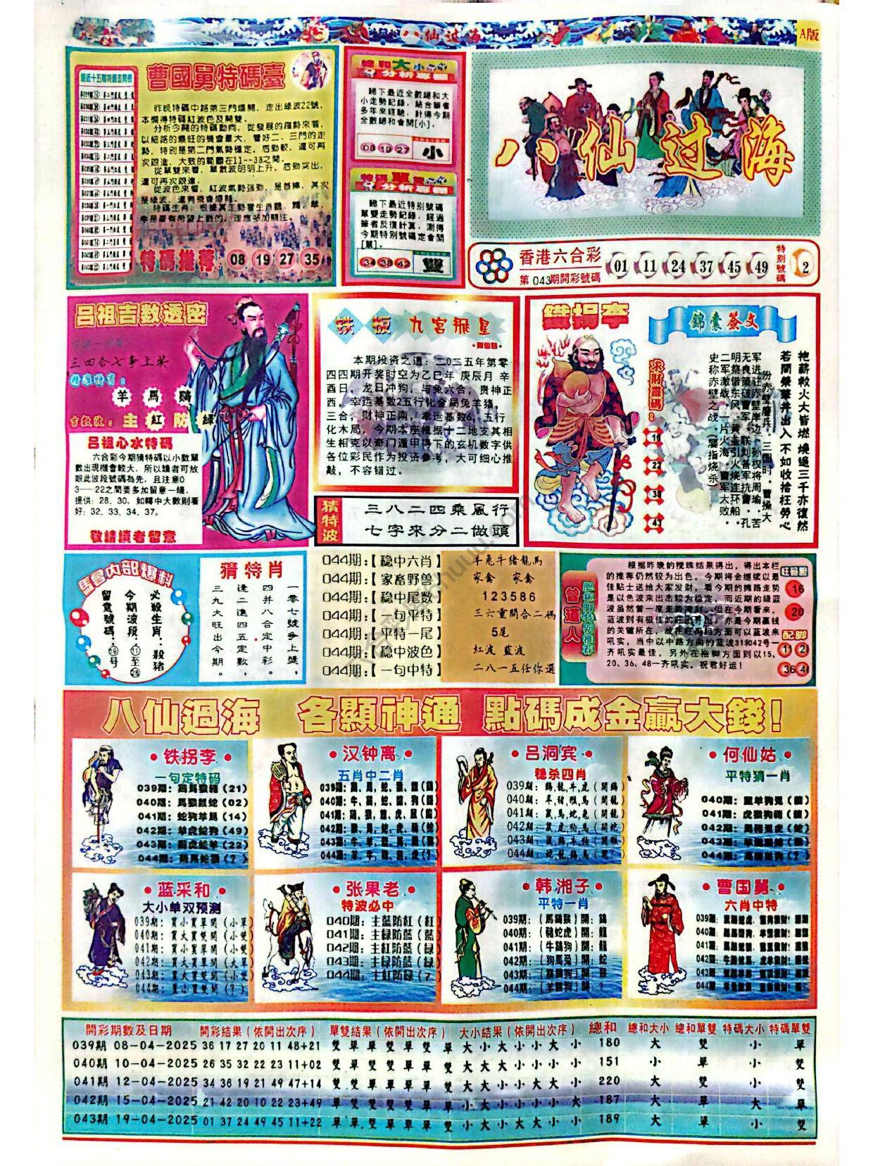 八仙过海各显神通