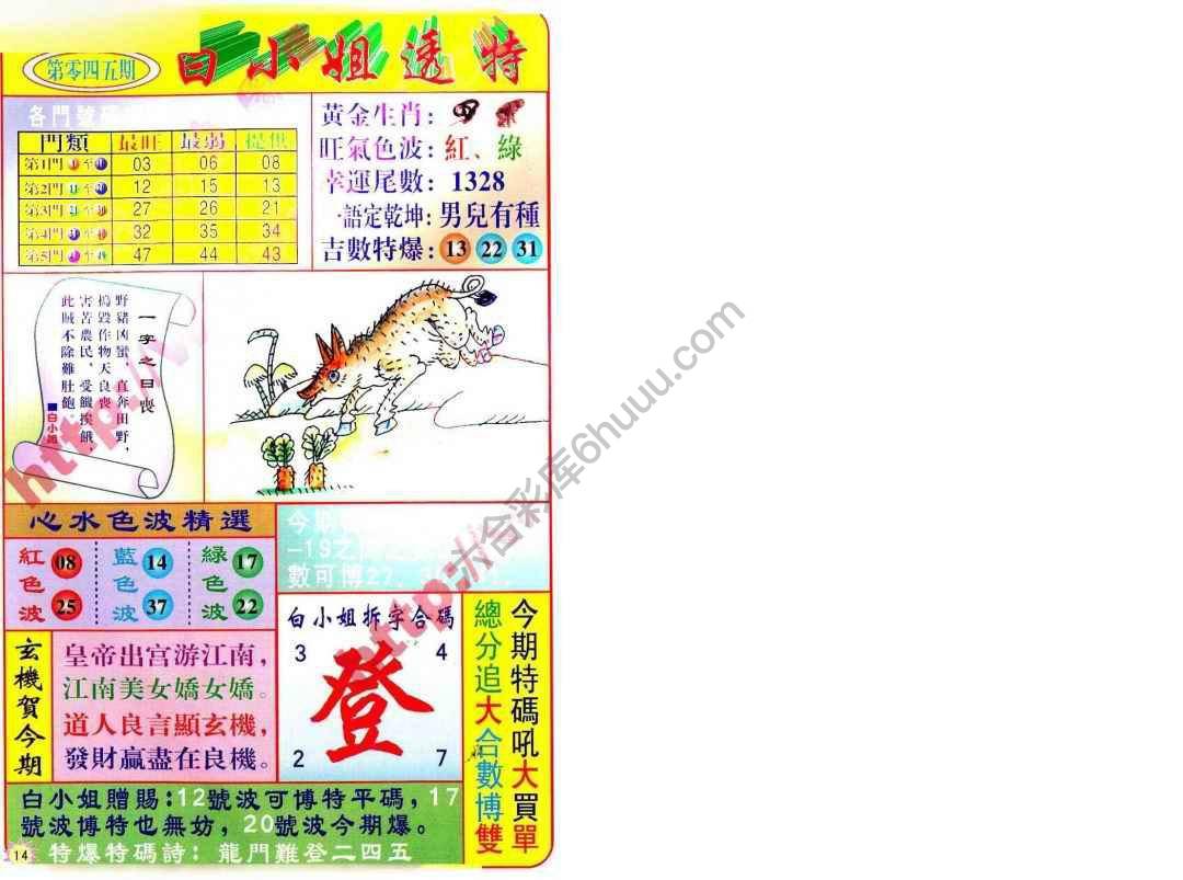 白小姐透特