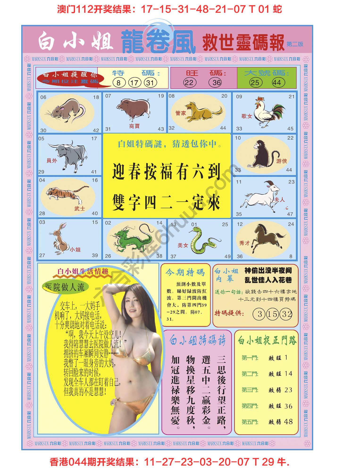 白小姐龙卷风