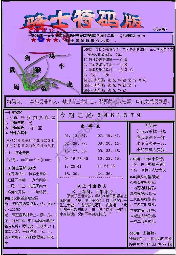 另类骑士特码版
